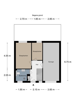 Floorplan - Ir Em Mélottestraat 17, 6291 HD Vaals